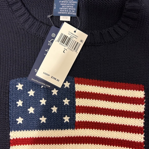 Polo Ralph Lauren Flag Sweater - Picture 3 of 3